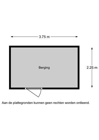 Floorplan - Cremerstraat 298, 3532 BN Utrecht